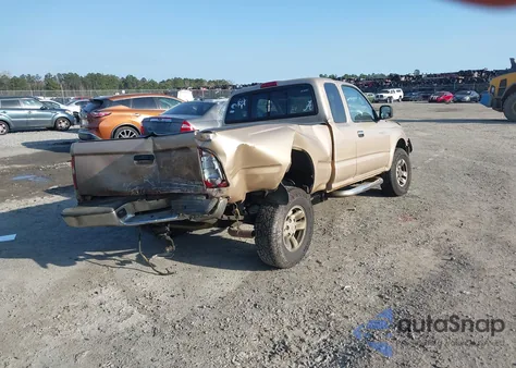 2000 Toyota Tacoma Prerunner V6 из США, поврежденный, VIN 4TASN92N0YZ681691